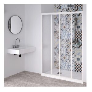 BOX ACRIL N1FS 100-90 CM H=190,2 CM GUAZZA BIANCO PASTELLO 001